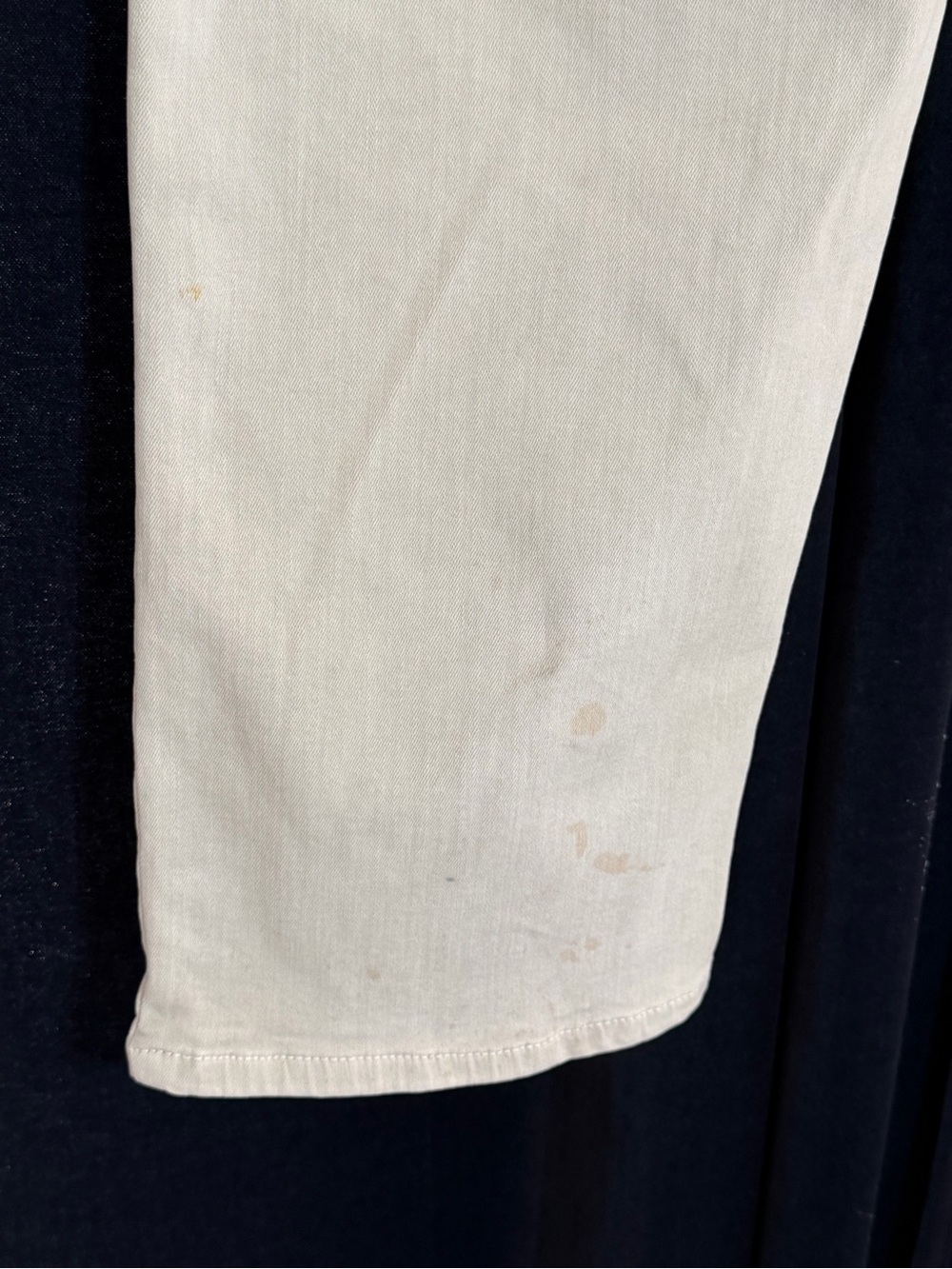 Mavi Zach Straight Leg Jeans 38x32 Beige Stretch Denim Mens - Picture 7 of 9